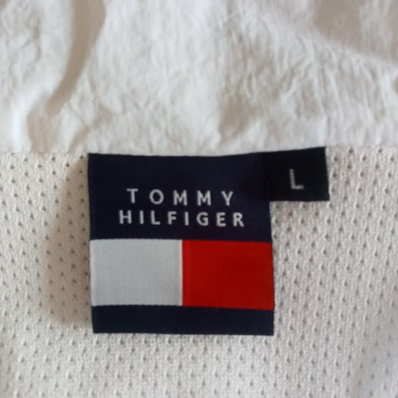 Tommy Hilfiger Archive 90s-inspired classic colour-blocked Jacket Size Large - Picture 6 of 13